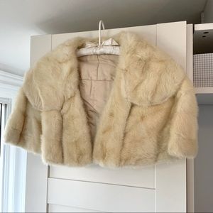 Vintage fur stole in EUC